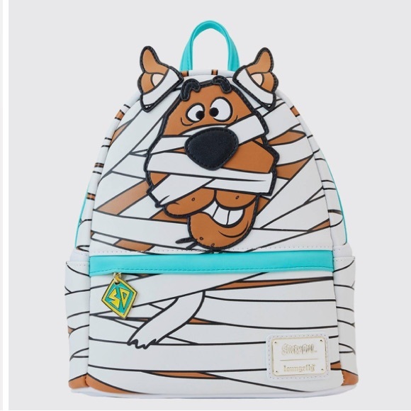 Loungefly x Scooby Doo Mummy Glow in the Dark Backpack NWT